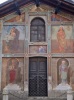 Carpignano Sesia (Novara, Italy): Facade of the Oratory of San Giuseppe