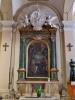 Fano (Pesaro e Urbino, Italy): Altar of St. Nicholas from Bari and St. Onofrio in the Basilica of San Paterniano