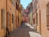 Fano (Pesaro e Urbino): Strada del vecchio centro storico di Fano