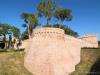 Fano (Pesaro e Urbino, Italy): Detail of the city walls