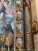 Gallipoli (Lecce): Dettaglio dell'ancona dell'altare della Madonna delle Grazie nel Duomo