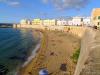 Gallipoli (Lecce): La spiaggia della Puritate in un tardo pomeriggio di fine estate