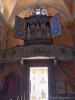 Graglia (Biella, Italy): The square of the village seen from inside the Church of Santa Croce