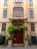 Milan (Italy): Entrance of an elegant palace in corso Italia