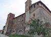 Lenta (Vercelli, Italy): East side of the Castle Benedictine Monastery of San Pietro