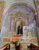 Lenta (Vercelli): Finta cappella di Sant'Antonio da Padova nella Chiesa parrocchiale di San Pietro
