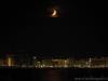 Cattolica (Rimini, Italy): The moon reflected on the sea of Cattolica