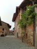 Magnano (Biella, Italy): Main street of the ricetto of the village