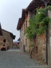 Magnano (Biella, Italy): Main street of the ricetto of the village