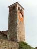 Magnano (Biella, Italy): Medieval tower gate of the ricetto