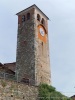 Magnano (Biella, Italy): Medieval tower gate of the ricetto