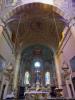 Masserano (Biella, Italy): Presbytery and choir of the Church of the Most Holy Announced