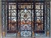 Milano: Entrance gate of the St. Ippolitus Chapel in the Basilica of San Lorenzo Maggiore