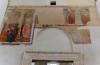 Milano: Affreschi sopra l'ingresso della Cappella di Sant'Aquilino nella Basilica di San Lorenzo Maggiore