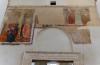 Mailand: Frescoes above the entrance of the chapel of Sant'Aquilino in the Basilica of San Lorenzo Maggiore