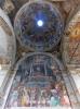 Milan (Italy): Left wall and dome of the Foppa Chapel in the Basilica of San Marco
