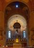 Milan (Italy): Apse of the Basilica of San Simpliciano at dusk