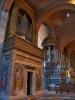 Milan (Italy): Left choir loft and main altar of the Basilica of san Simpliciano