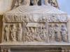 Milan (Italy): Central part of the sepulchral monument of Gaspare Visconti in the Basilica of Sant'Eustorgio