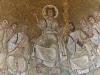 Milan (Italy): Detail of the mosaic of Christ among the apostles in the chapel of Sant Aquilino in the Basilica of San Lorenzo Maggiore