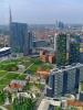 Milano: Biblioteca degli Alberi vista dal belvedere del Palazzo della Regione Lombardia