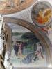 Milan (Italy): Fresco depicting the martyr of St. Peter Martyr in the Portinari Chapel