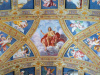 Milano: San Giovanni Battista sulla  volta della Certosa di Garegnano