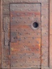 Mailand: Pedestrian door to the court of the Church of Santa Maria del Carmine