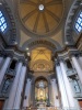 Milano: Vertical view of the interior of the Church of San Giuseppe