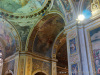 Milano: Dettaglio delle superfici interne affrescate della Chiesa di Sant'Alessandro in Zebedia