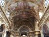 Milan (Italy): Vault and triumphal arch decorated with stuccos and frescoes in the Church of Sant'Antonio Abate