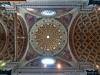 Milano: Ceiling of the Church of Santa Maria dei Miracoli at the intersection of nave and transept
