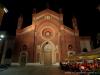 Milan (Italy): Church of Santa Maria del Carmine by night