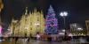 Mailand: Duomo square set up for Christmas 2022 