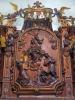 Milano: Intaglio della Vergine incoronata nella sagrestia della Chiesa di Santa Maria del Carmine