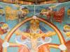 Momo (Novara, Italy): Detail of the fresco  of the trinity in the Oratory of the Holy Trinity