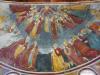 Momo (Novara, Italy): Frescoes in the apsidal basin of the  Oratory of St. Mary of Linduno