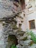 Piedicavallo (Biella, Italy): External stone staircase in the hamlet Montesinaro