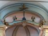 Montevecchia (Lecco, Italy): Beam placed above the entrance to the presbytery of the Sanctuary of the Blessed Virgin of Carmel