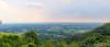 Montevecchia (Lecco, Italy): Panoramic view toward Milan