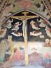Novara: Affresco della crocifissione nella chiesa del Convento di San Nazzaro della Costa