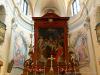 Oggiono (Lecco, Italy): Retable of the main altar of the Church of San Lorenzo