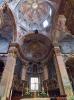 Orta San Giulio (Novara, Italy): Apse and interior of the tiburium of of the Basilica of San Giulio