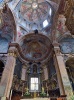 Orta San Giulio (Novara, Italy): Apse and interior of the tiburium of of the Basilica of San Giulio