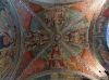 Orta San Giulio (Novara, Italy): Doctors of the Church on the vault of the third right span of the Basilica of San Giulio