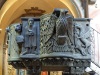 Orta San Giulio (Novara, Italy): Platform of the ambo in the Basilica of San Giulio