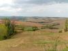 Saludecio (Rimini, Italy): View from Pulzona street on the Romagna late summer countryside