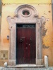Pesaro (Pesaro e Urbino, Italy): Baroque portal in the historic center