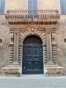 Pesaro (Pesaro e Urbino, Italy): Portal of Del Monte Baldassini Palace