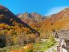 Piedicavallo (Biella, Italy): Autumn colors of the mountains above the village